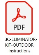 3C-ELIMINATOR-KIT-OUTDOOR Instruction